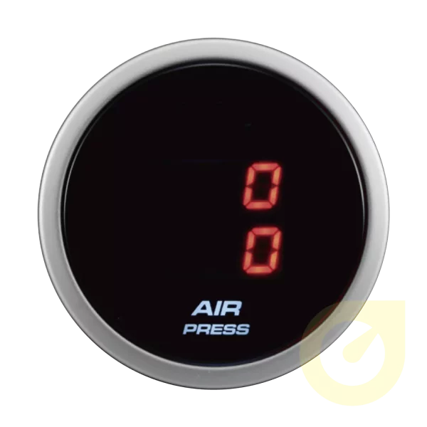 52mm electrical car auto dual air pressure gauge for car auto automobile