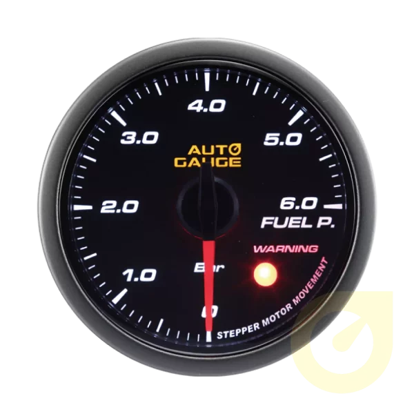 52mm high quality black Aluminum Two color LED display Monitoring Fuel Pressure gauge