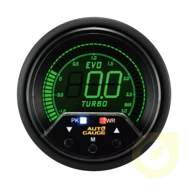 Taiwan Professional Digital Gauge Racing Car Spare Manometer Boost Turbo Meter
