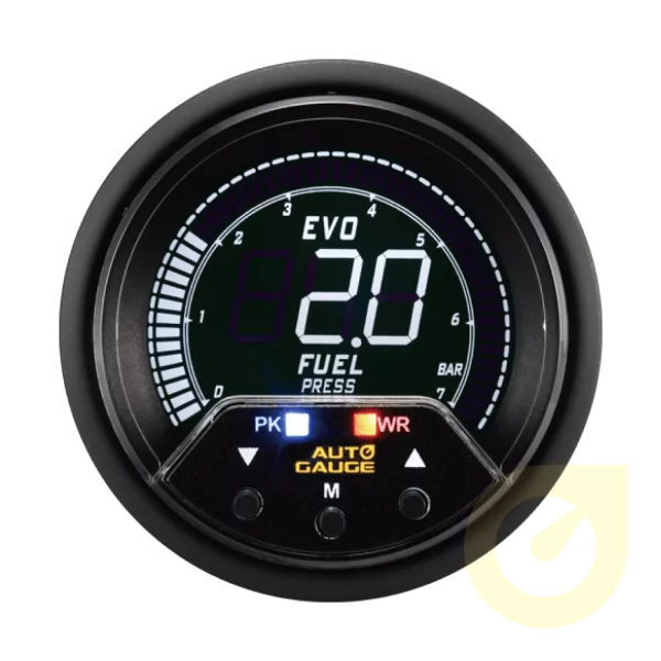 Taiwan Professional Digital Gauge Racing Car Hydraulic Manometer Fuel Press Meter