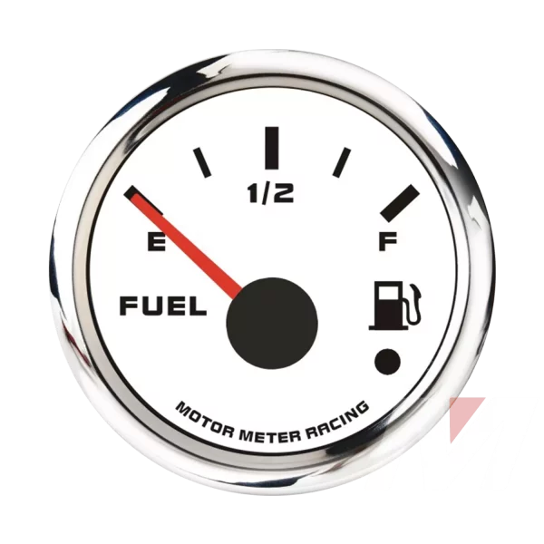 52mm white face meter 190 OHM Electrical Fuel Level Gauge